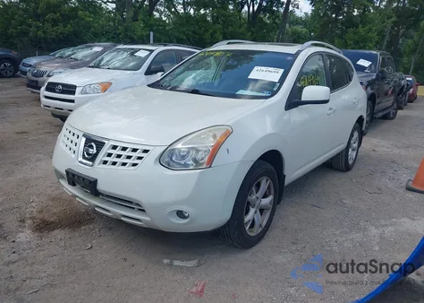 2009 Nissan Rogue Sl from USA, damaged, VIN JN8AS58V39W433676